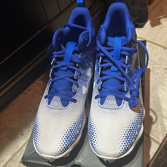 NIB Mens UA Spotlight Fran 3.0 RM Football Cleats - Picture 4 of 7